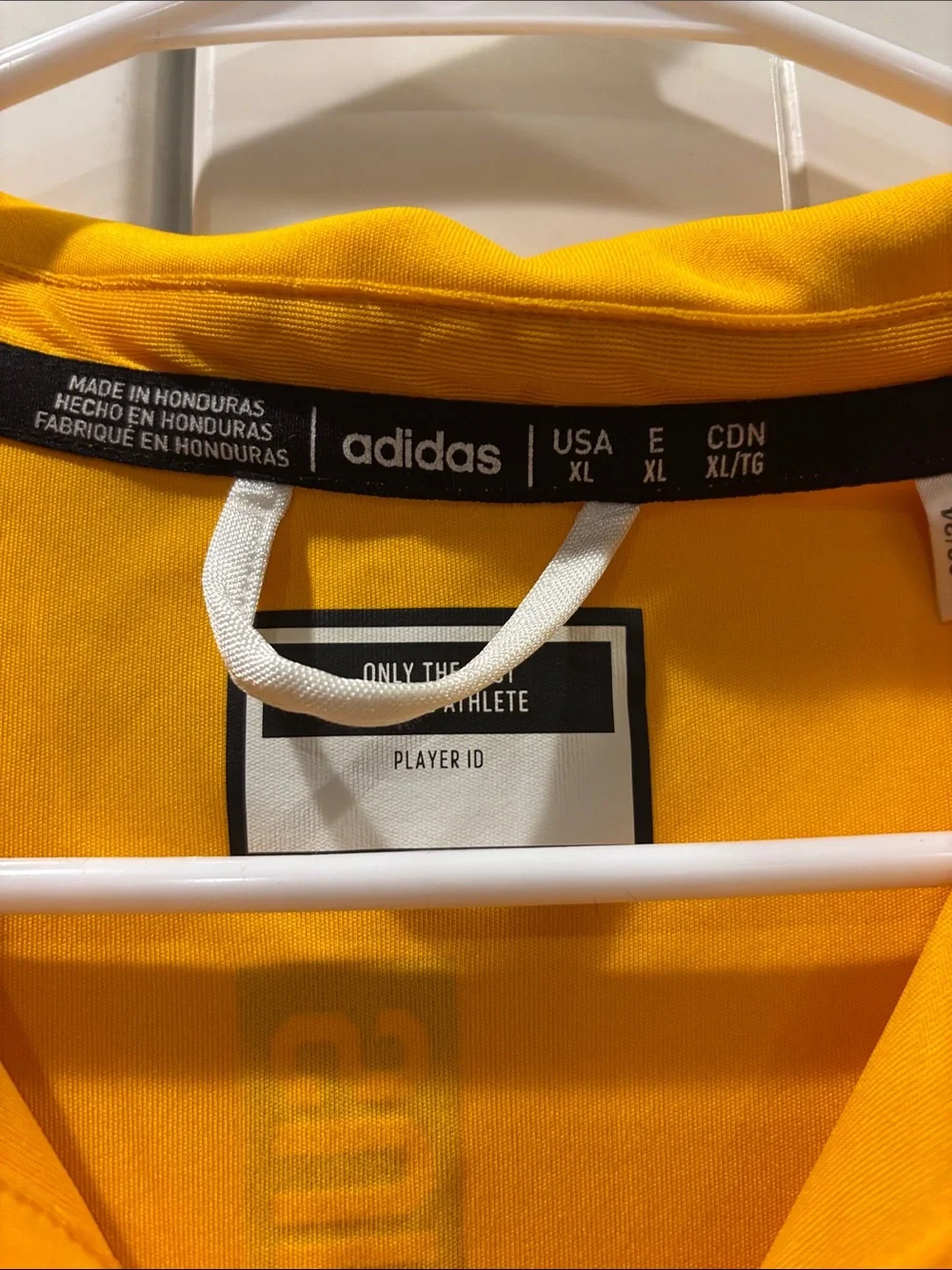 adidas Men’s Arizona State Yellow Polo Shirt with Embroidered Logo